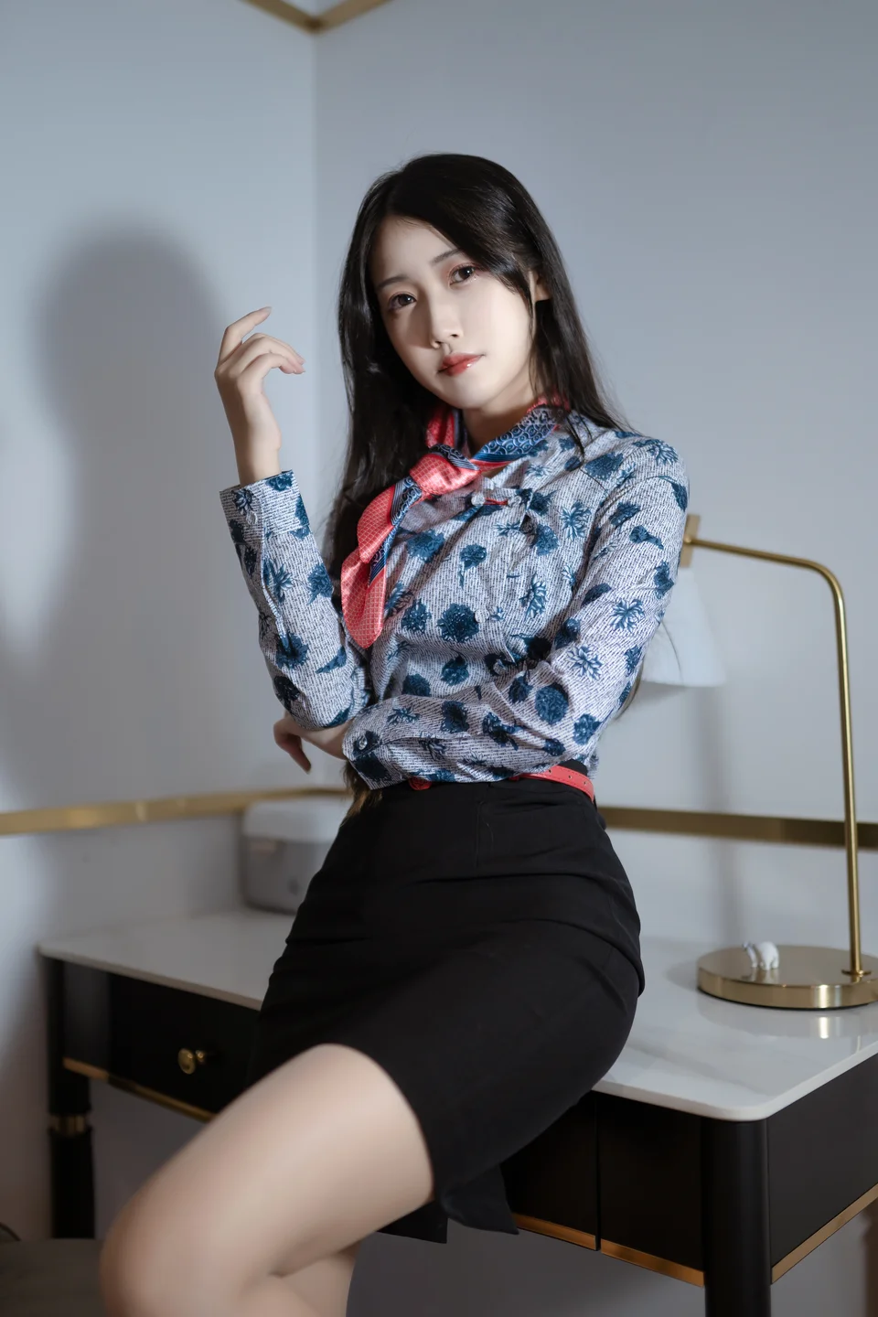 不呆猫 - 东航空姐 [66P,1V-1.59GB] tg@simisebaisi 【丝足阁】005.webp